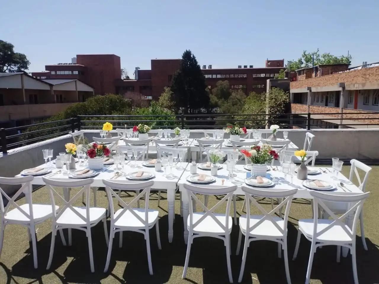 Luxury celebration setup with sophisticated decor and styling